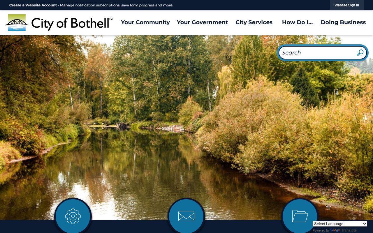Bothell 72 Hour Booking police department page