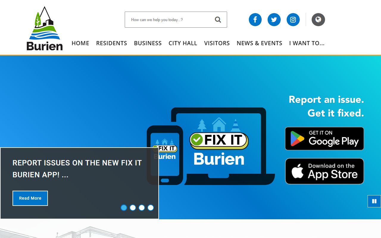 Burien 72 Hour Booking police department page