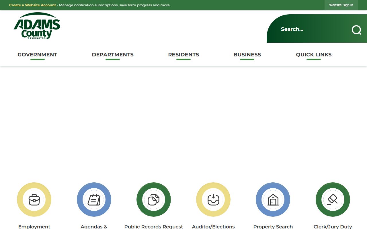 Adams County 72 Hour Booking county website