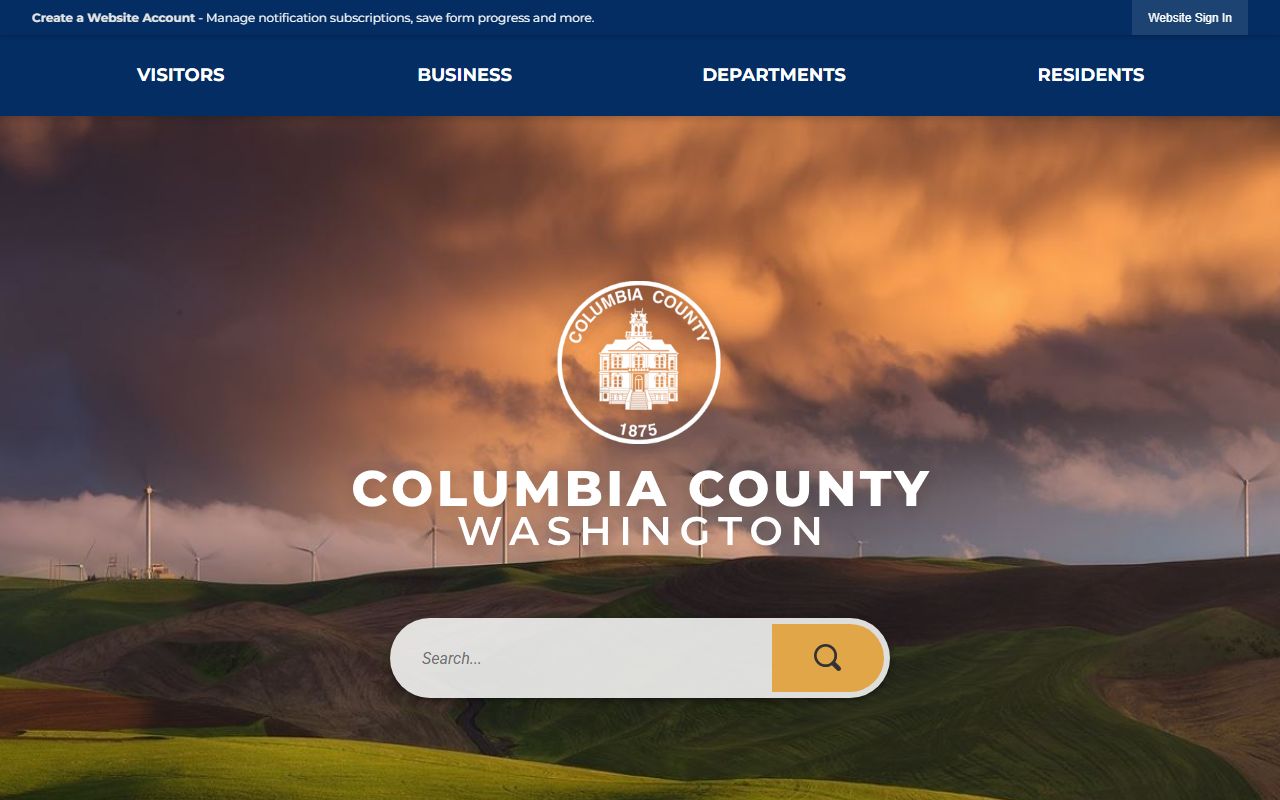Columbia County 72 Hour Booking county website