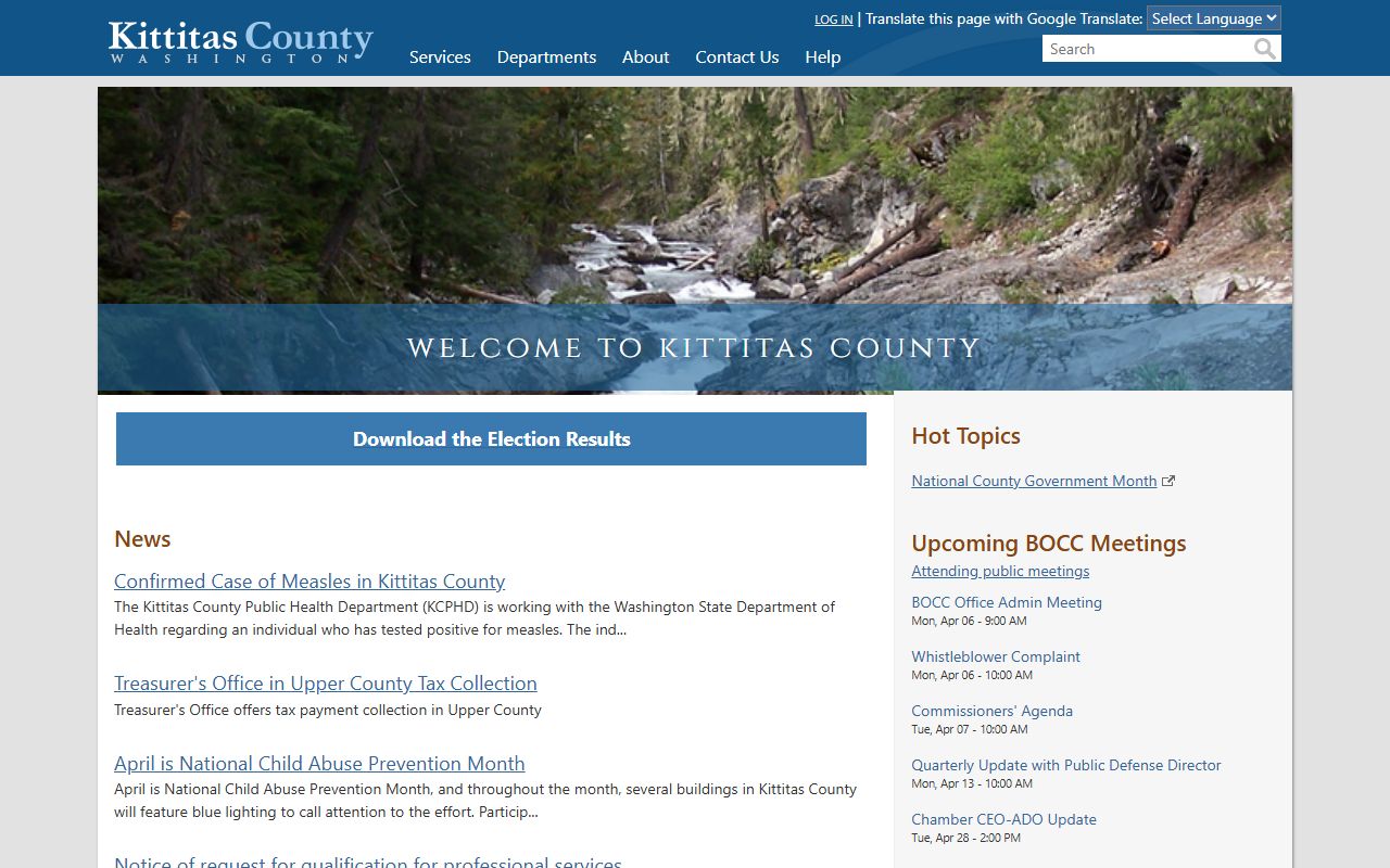 Kittitas County 72 Hour Booking county website