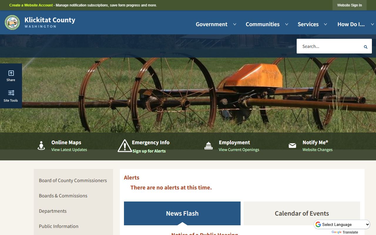 Klickitat County 72 Hour Booking county website