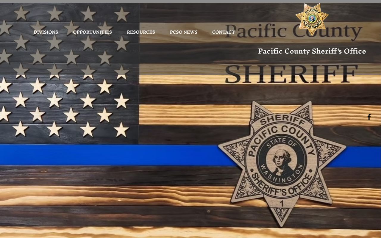 Pacific County 72 Hour Booking sheriff department