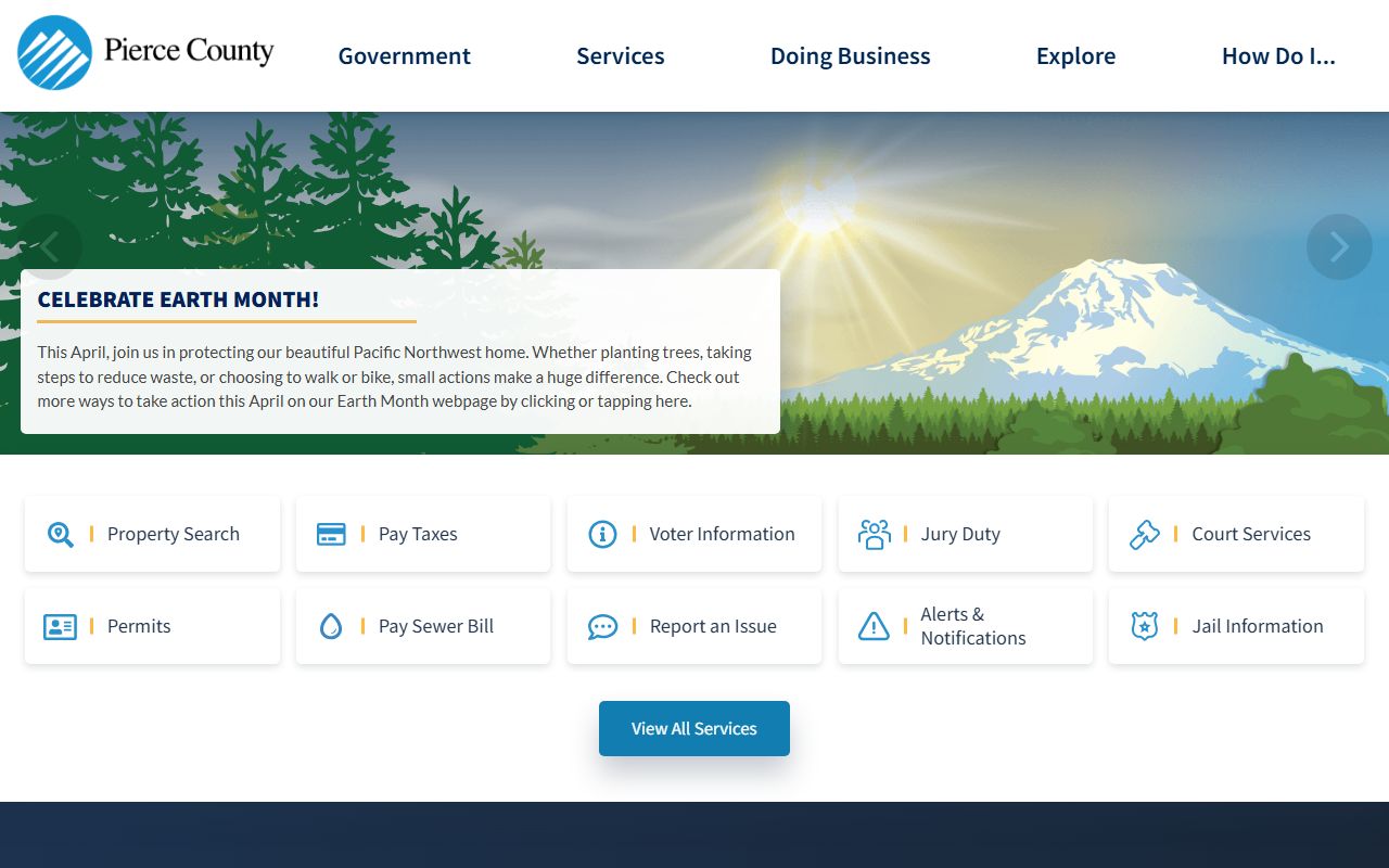 Pierce County 72 Hour Booking county website resources